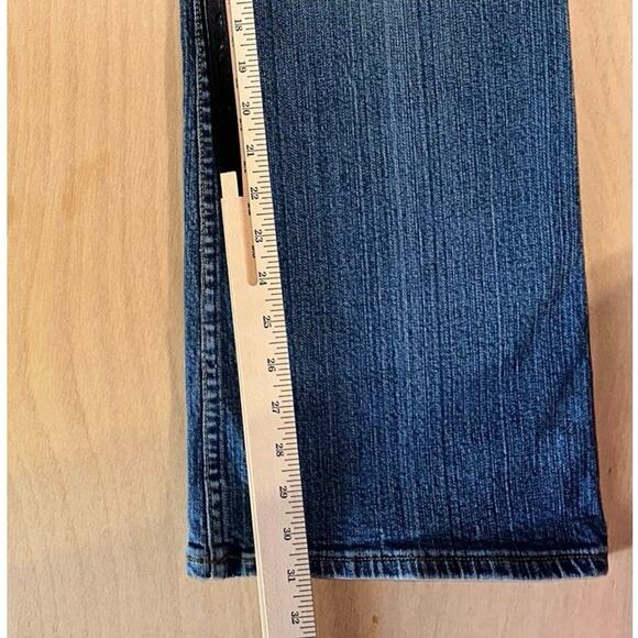 Lawman Womens Jeans Size 11/12 (29x31) Bootcut Medium Wash Vintage Hong Kong - Picture 11 of 12